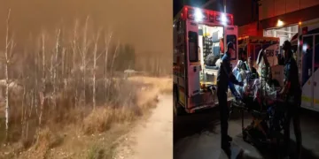 Massive fire at Alberta military base kills several, dozens injured