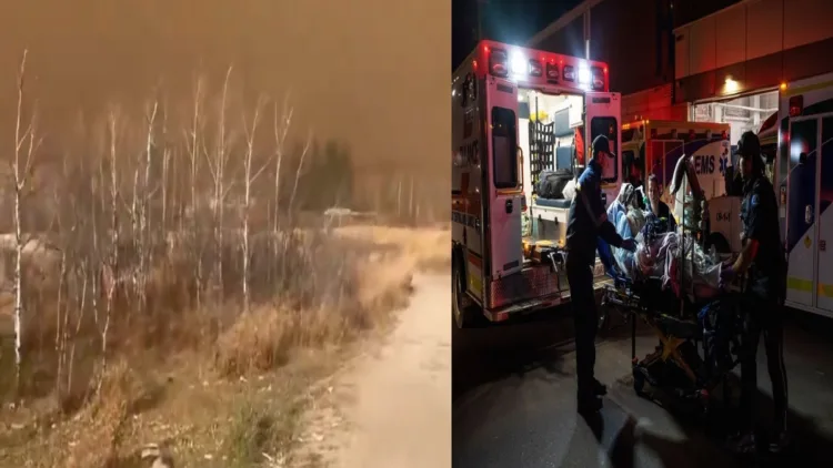 Massive fire at Alberta military base kills several, dozens injured