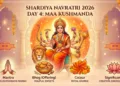 Worshipping Maa Kushmanda
