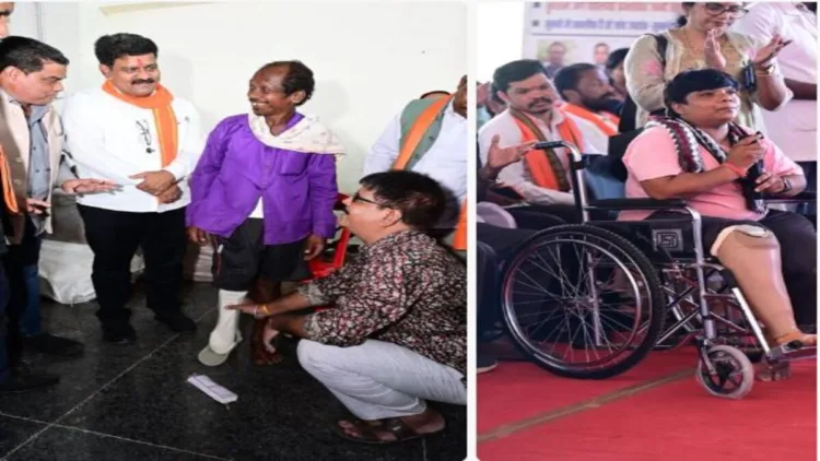 Bastar’s IED victims walk again, as artificial limbs and hearing aids restore hope and dignity. Deputy CM Vijay Sharma witnessed the emotional moments