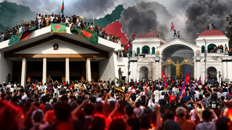 Protesters storm government buildings in Bangladesh and Nepal amid widespread unrest and political turmoil
