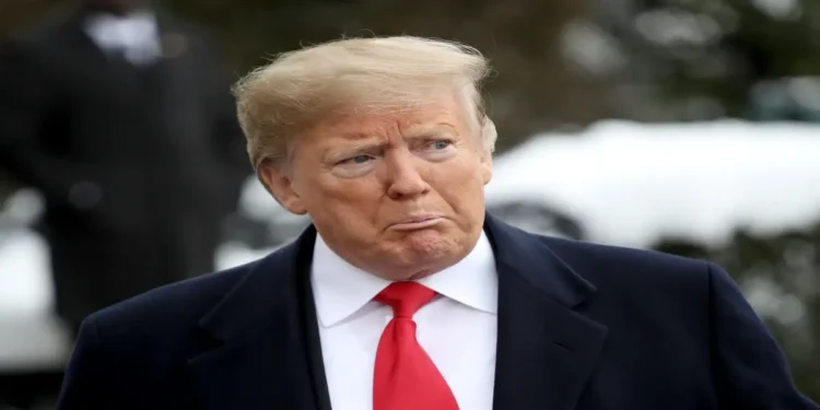 US President Donald Trump