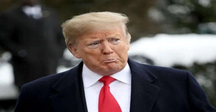 US President Donald Trump