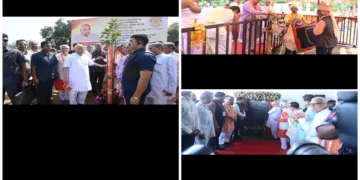 Five new projects were inaugurated and two major projects were announced at Gau-Vigyan Anusandhan Kendra, Gauteerth, Deolapar by Param Pujaniya Sarsanghchalak Dr. Mohan Bhagwat Ji