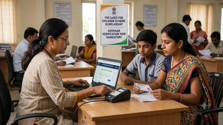 Centre makes Aadhaar verification mandatory for scholarship under PM CARES