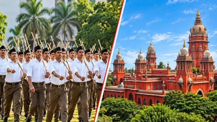 Madras HC Raps TN Govt Over RSS Route March Bans