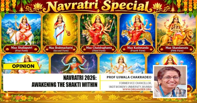 The nine manifestations of Goddess Durga