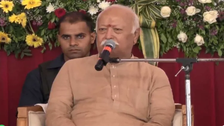 RSS Sarsanghchalak Dr Mohan Bhagwat