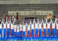 Indian Men's Hockey team which won gold medal in Asian Games 2026