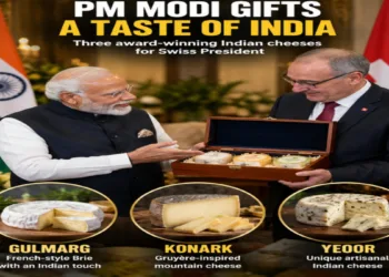PM Modi Gifts Gulmarg, Konark and Yeoor Cheeses to Swiss President