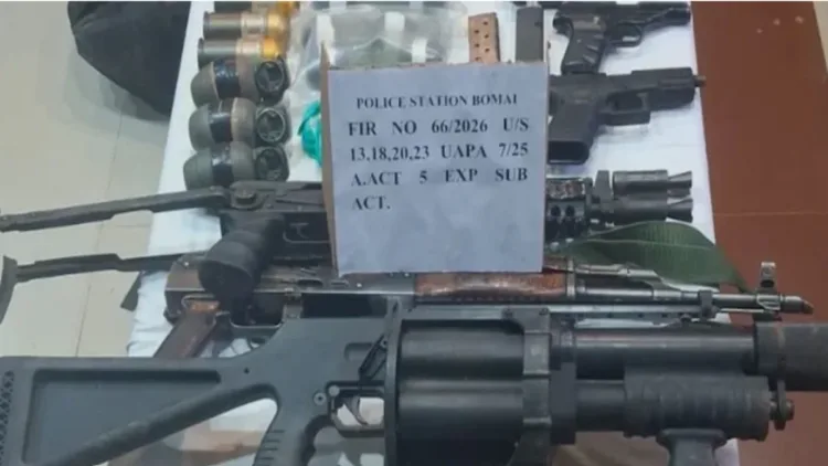 IEDs, AK Rifles Recovered in Sopore