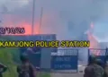 Houses, shops, police station set on fire in Manipur