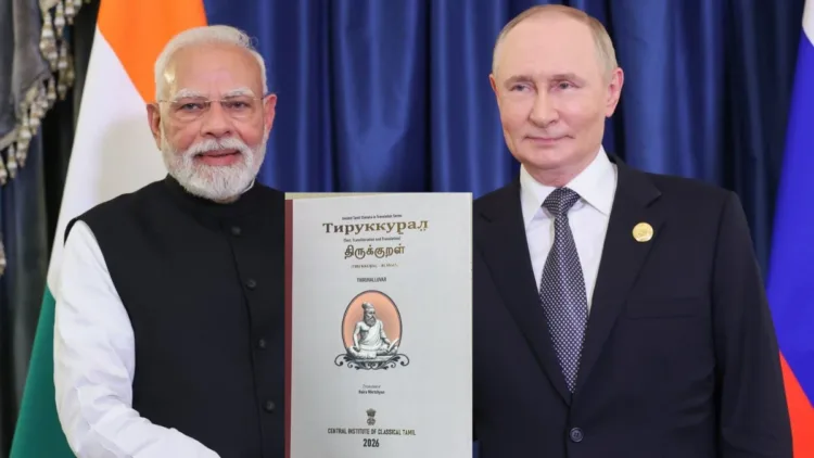 Prime Minister Narendra Modi - Russian President Vladimir Putin