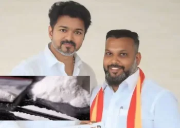 CM C Joseph Vijay , suspendd TVK functionary Bhoobalan (File Photo)