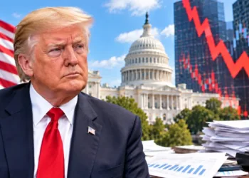 Rising debt burdens, persistent inflation and record-high borrowing costs put mounting pressure on American consumers and businesses, with bankruptcy filings climbing across multiple sectors.