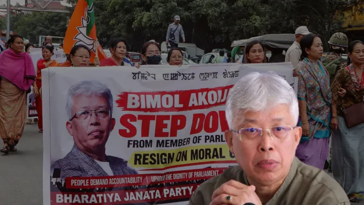BJP women MPs met President Droupadi Murmu, demanding action against Congress MP Bimol Akoijam