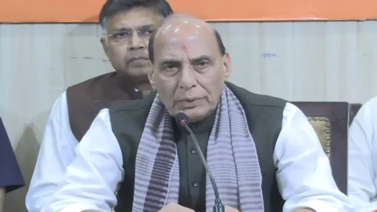 Union Defence Minister Rajnath Singh