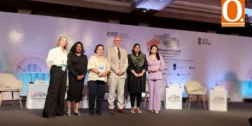 (From Left To Right) Alexandra Leeper, Carolyn Hull, Ruth Schilling, Tom Pickerell, Anusha Kesarkar Gavankar Hem Kaur Saroya