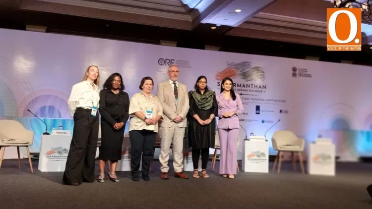 (From Left To Right) Alexandra Leeper, Carolyn Hull, Ruth Schilling, Tom Pickerell, Anusha Kesarkar Gavankar Hem Kaur Saroya