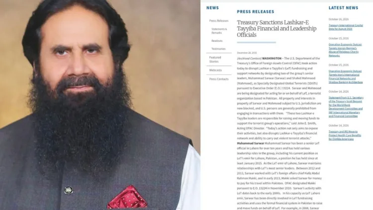 LeT Founder & US-designated terrorist Abu Hashim dies after staircase fall in Lahore