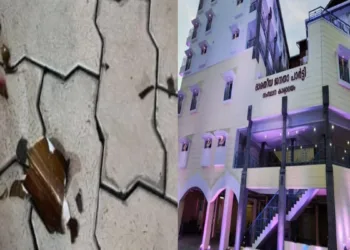 The BJP’s Keralam headquarters was attacked with stones and bottles, while P K Krishnadas’ vehicle was also attacked earlier