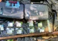 Security forces recovered a Maoist dump in Kanker’s forests, seizing two rifles, 11 rounds and two printers