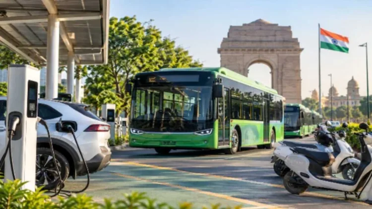 PM E-DRIVE has accelerated India’s EV transition by supporting mass mobility, electric buses, charging infrastructure
