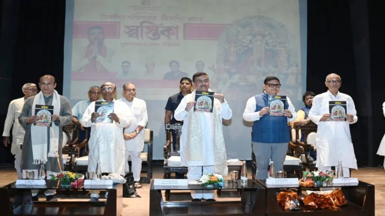 The Sharadiya Puja Edition of Swastika was released in Kolkata in the presence of CM Suvendu Adhikari, celebrating its legacy of nationalist journalism