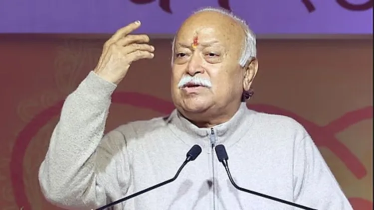 RSS Sarsanghchalak Dr Mohan Bhagwat