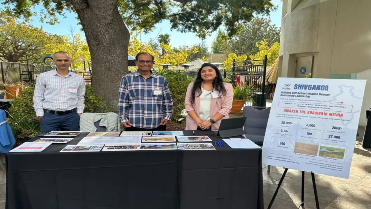 Shivganga’s community-led sustainable development work in Jhabua was showcased at an ICA event in California