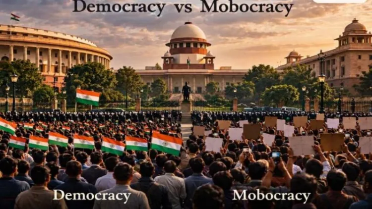 The SIR controversy has raised questions over street pressure on constitutional institutions and judicial decision-making