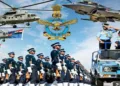 President Droupadi Murmu, Prime Minister Narendra Modi and Union Home Minister Amit Shah greeted air warriors on Indian Air Force Day