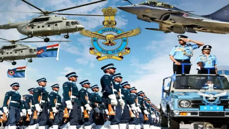 President Droupadi Murmu, Prime Minister Narendra Modi and Union Home Minister Amit Shah greeted air warriors on Indian Air Force Day