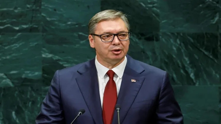 Serbian leader Aleksandar Vučić