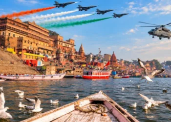 Varanasi gears up for a spectacular IAF air show over the Ganga, showcasing India’s air power and Atmanirbhar Bharat