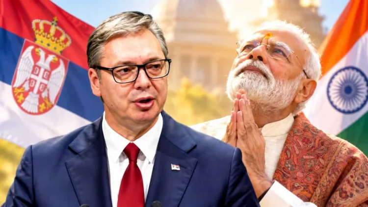 Former Serbian President Aleksandar Vucic praises PM Modi for elevating India to a global power, saying attempts to “tear him down” despite his achievements have become a pattern.