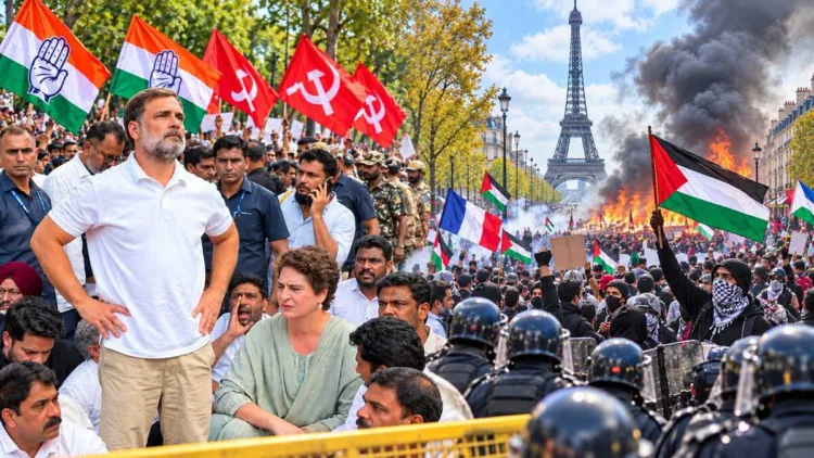 Congress, Left-wing and Islamist groups converge in street mobilisation, raising concerns over attempts to replicate Europe-style unrest and destabilise India’s political order