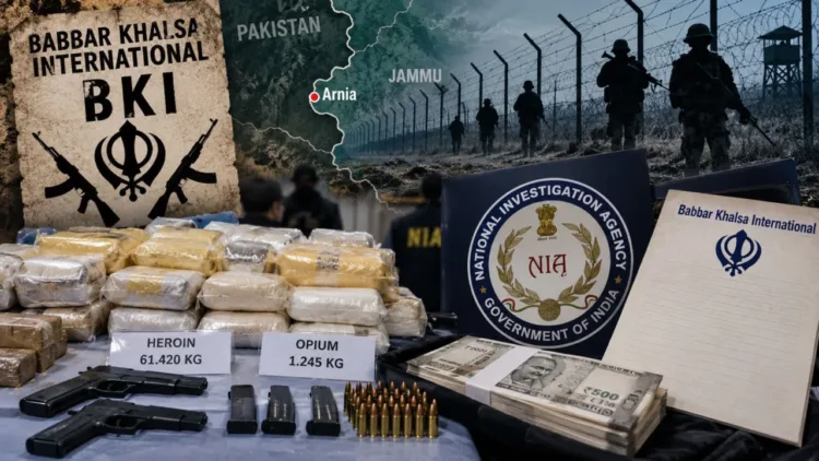J&K HC dismisses bail plea of BKI financier Gurpartap Singh in 61kg Arnia border heroin Seizure