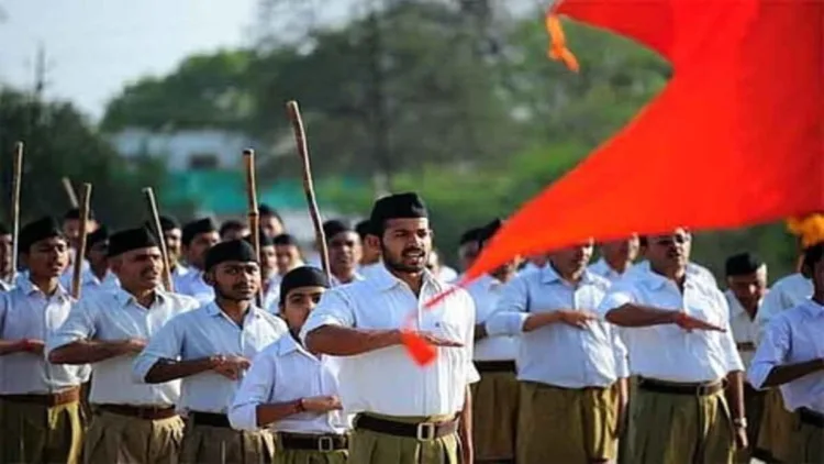 The RSS path sanchalan at JNU highlighted national consciousness, discipline and cultural nationalism
