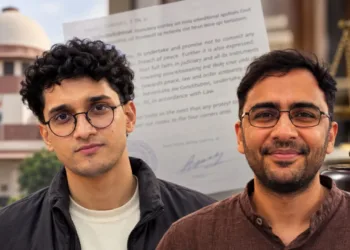 (Left) CJP leader Saurav Das (Right) Ashutosh Ranka (This is an AI generated image)