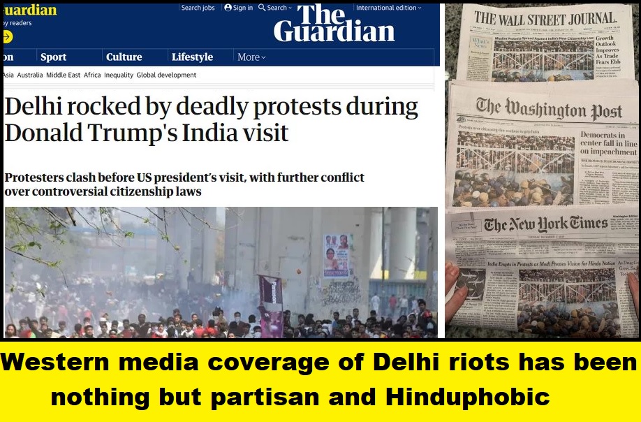 Delhi Riots Western Media