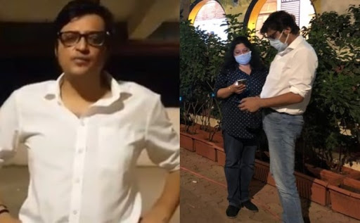 Congress Goons Attack Republic Tv Editor In Chief Arnab Goswami And Wife After He Questions