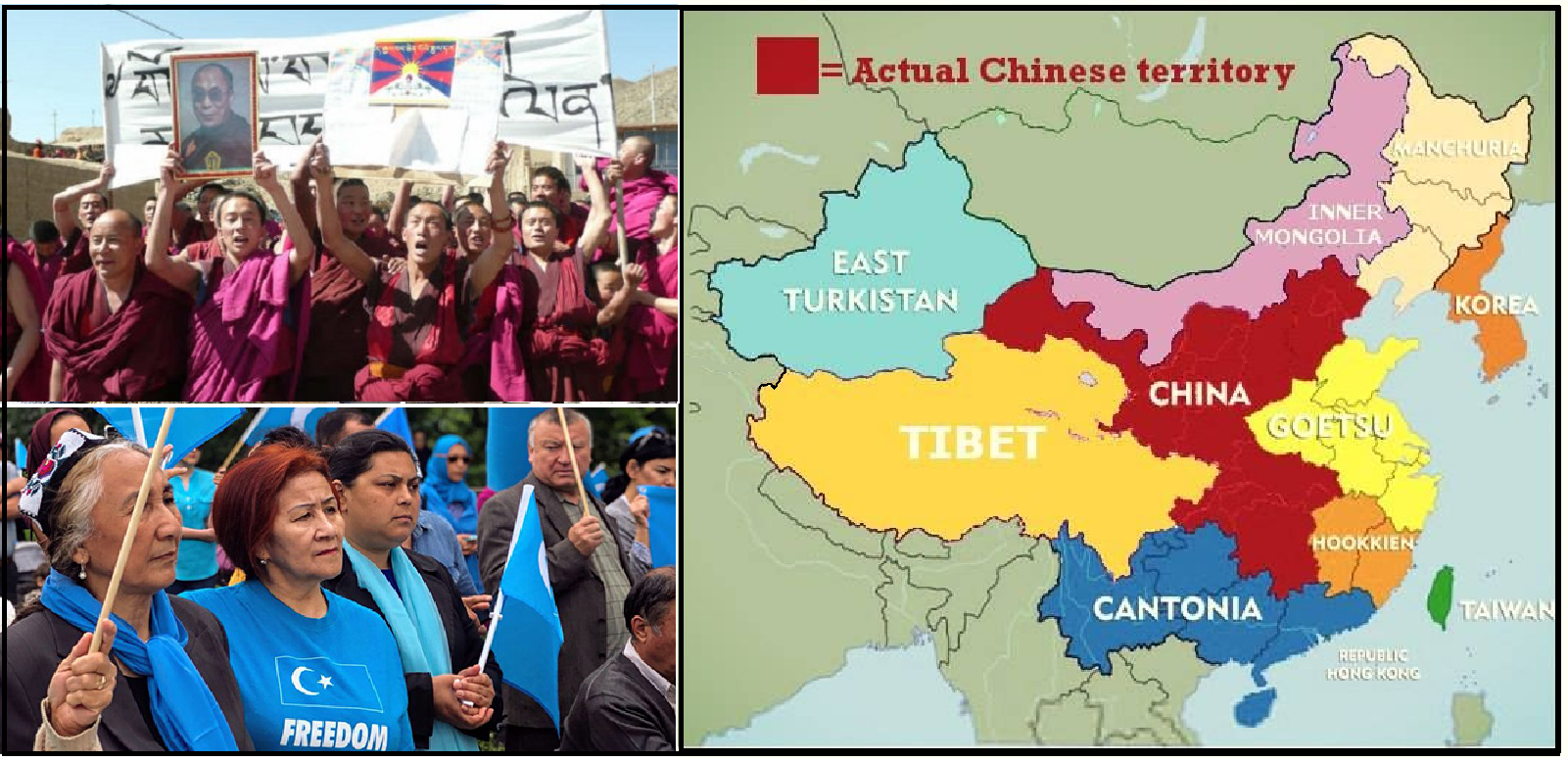 China occupied Tibet and 