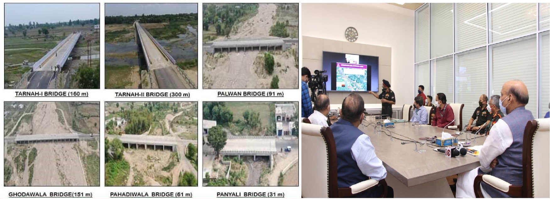 BRO Jammu bridges eInaugu