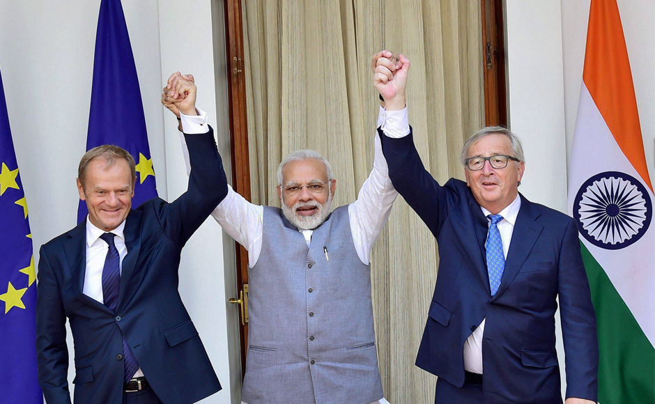 PM Modi with EU leaders_1